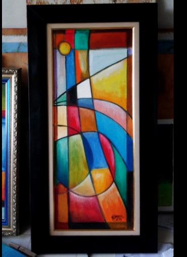 Geometrical abstract 3 - Sweet Jamaica Shopping